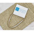 Peyote Picot Bracelet - Silver Lined Crystal
