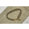 Peyote Picot Bracelet - White Moon (Adjustable)